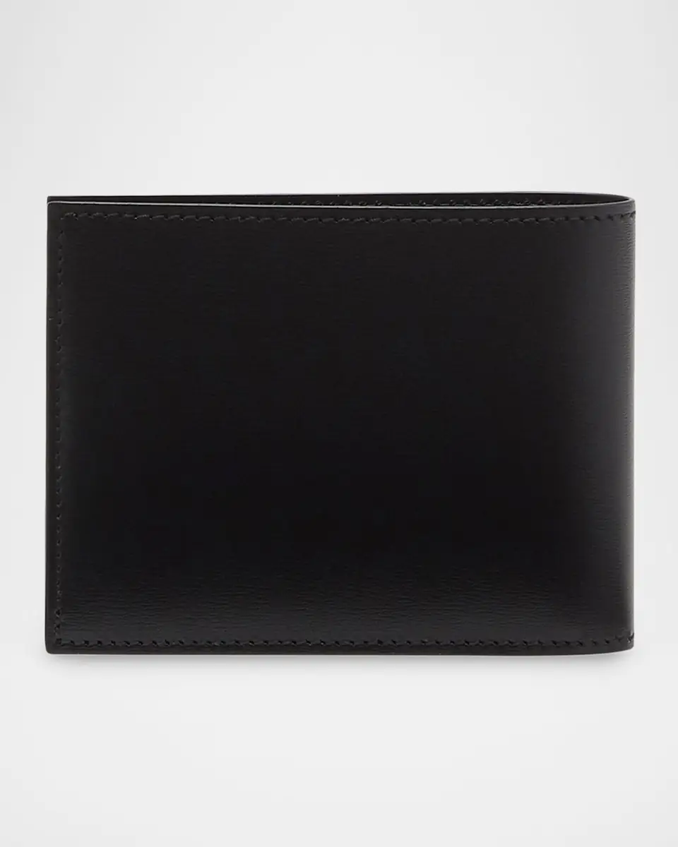 Ferragamo Men's Classic Leather Bifold Wallet | Thumbnail 6 Ferragamo Men's Classic Leather Bifold Wallet | Thumbnail 6