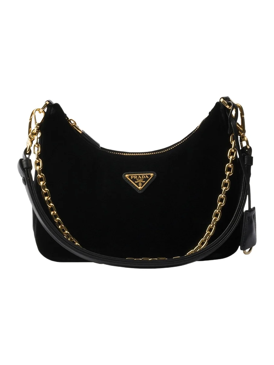 Zip Velvet Shoulder Bag Zip Velvet Shoulder Bag
