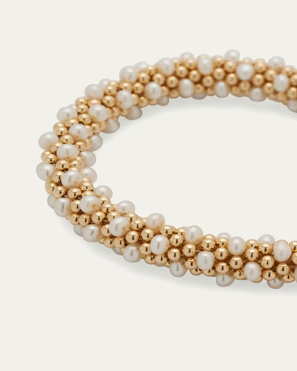 Meredith Frederick Caroline 14K Gold & Pearl Bracelet | Thumbnail 2