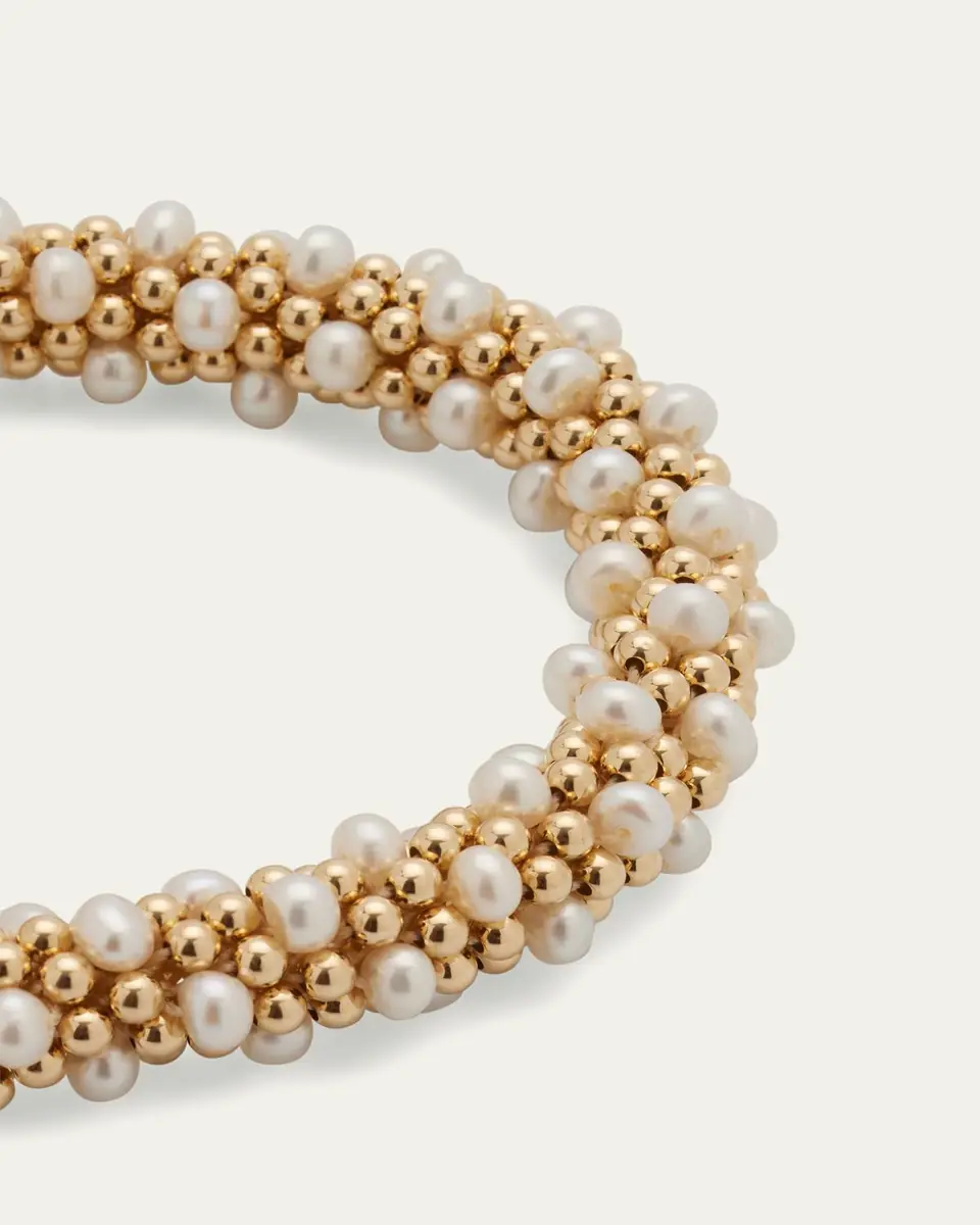 Meredith Frederick Caroline 14K Gold & Pearl Bracelet | Thumbnail 4