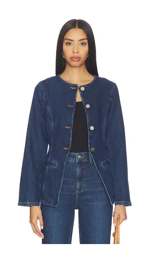 Aligne Daphne Denim Blazer | Thumbnail 2 Aligne Daphne Denim Blazer | Thumbnail 2