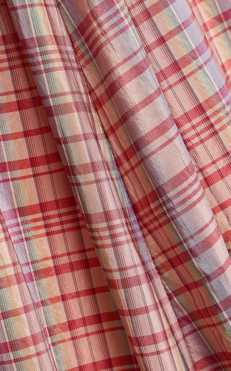 Rosie Assoulin Exclusive Pleated Plaid Silk-Blend Full Midi Skirt | Thumbnail 5 Rosie Assoulin Exclusive Pleated Plaid Silk-Blend Full Midi Skirt | Thumbnail 5