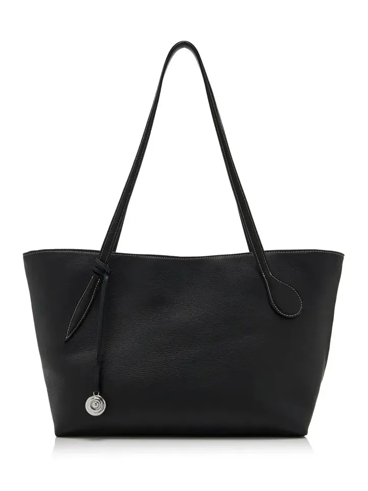 Sprout Leather Midi Tote