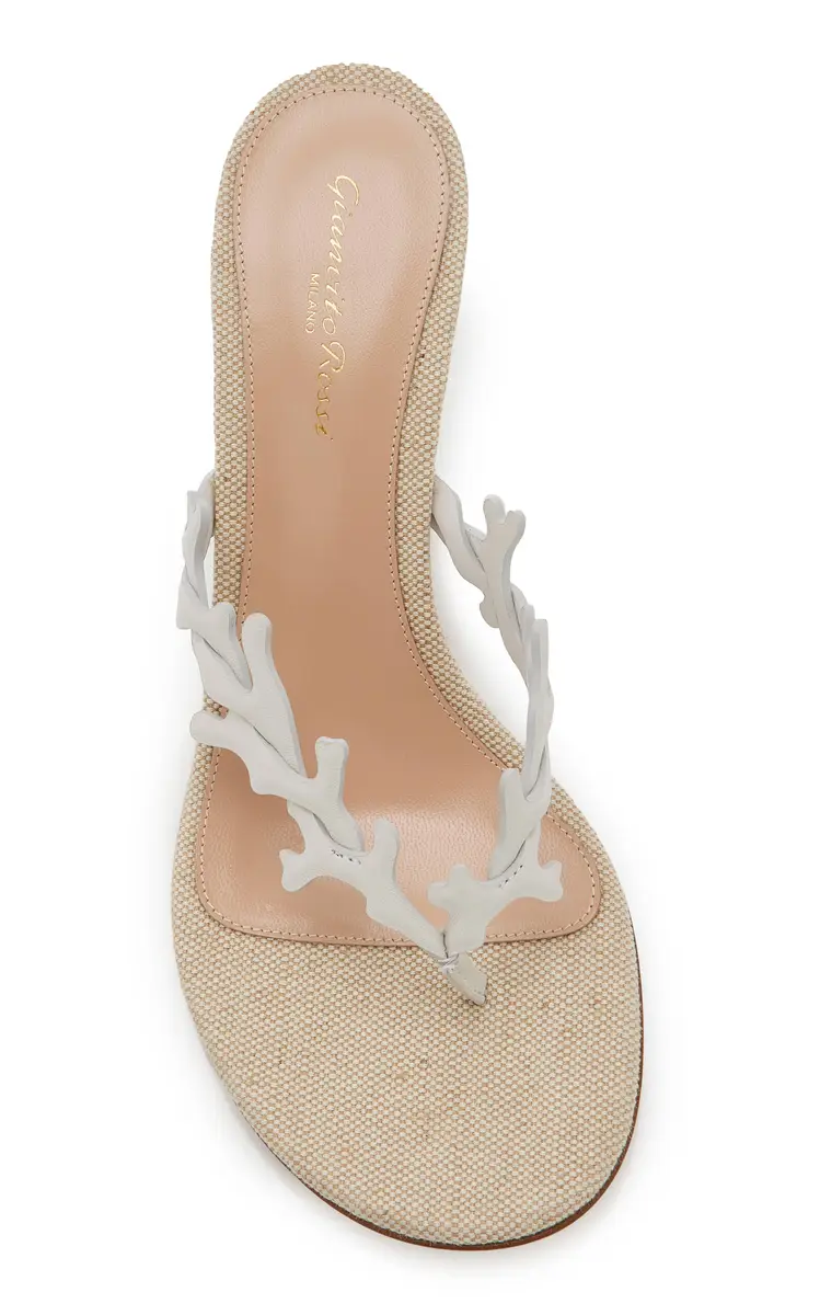 Gianvito Rossi Ocean Leather Sandals | Thumbnail 3 Gianvito Rossi Ocean Leather Sandals | Thumbnail 3