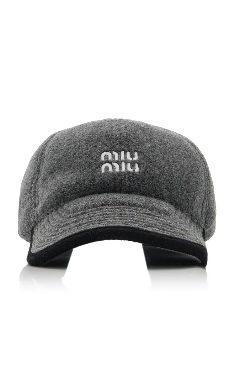 Miu Miu Fleece Baseball Cap | Thumbnail 5