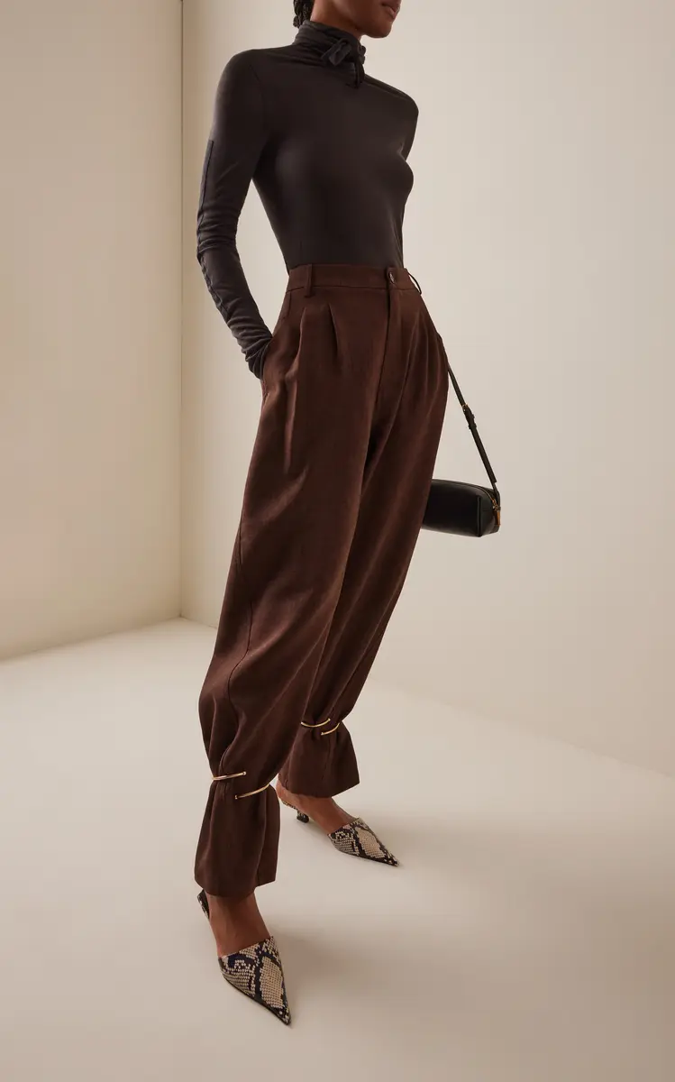DARKPARK Phebe Cuff-Detailed Wide-Leg Comfort Suit Pants | Thumbnail 2 DARKPARK Phebe Cuff-Detailed Wide-Leg Comfort Suit Pants | Thumbnail 2