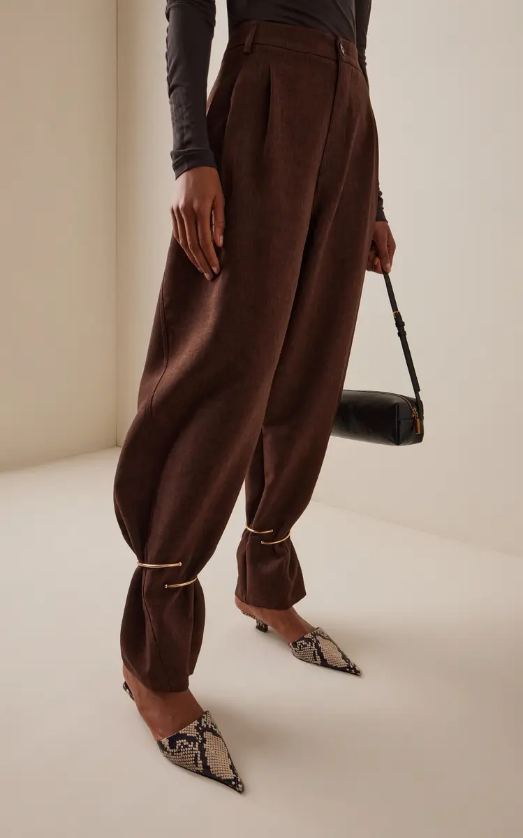 DARKPARK Phebe Cuff-Detailed Wide-Leg Comfort Suit Pants | Thumbnail 3 DARKPARK Phebe Cuff-Detailed Wide-Leg Comfort Suit Pants | Thumbnail 3