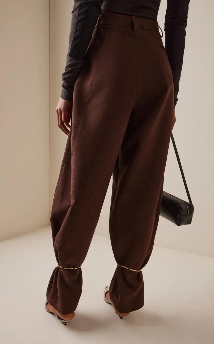 DARKPARK Phebe Cuff-Detailed Wide-Leg Comfort Suit Pants | Thumbnail 4 DARKPARK Phebe Cuff-Detailed Wide-Leg Comfort Suit Pants | Thumbnail 4
