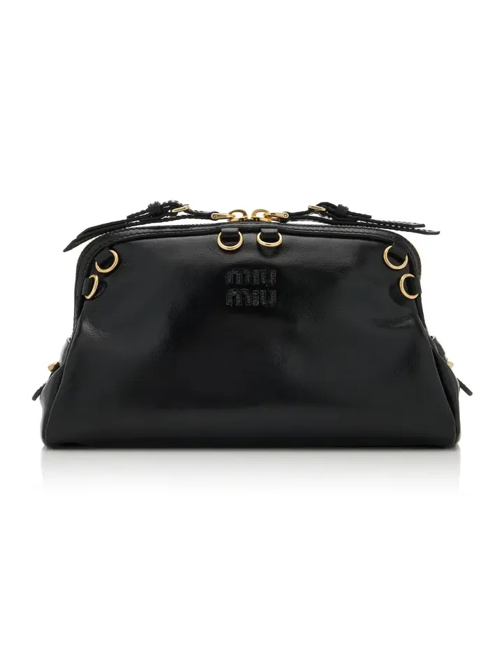 Miu Miu Caprice Leather Clutch