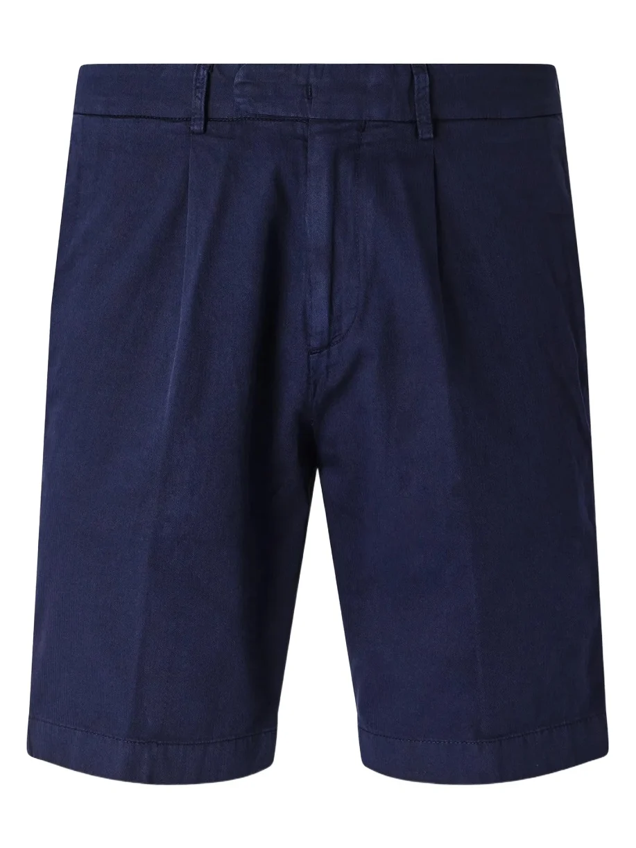 Straight-Leg Cotton-Blend Shorts - Men Straight-Leg Cotton-Blend Shorts - Men