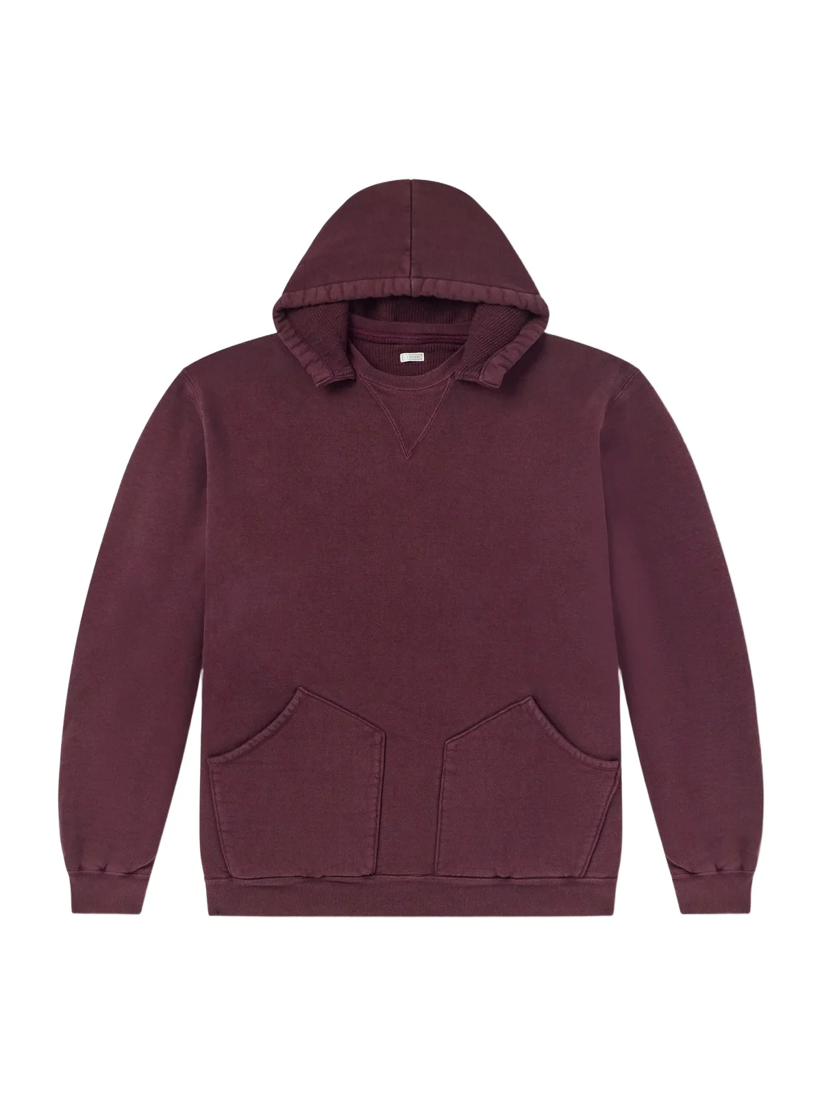 A.PRESSE Vintage Cotton-Jersey Hoodie - Men