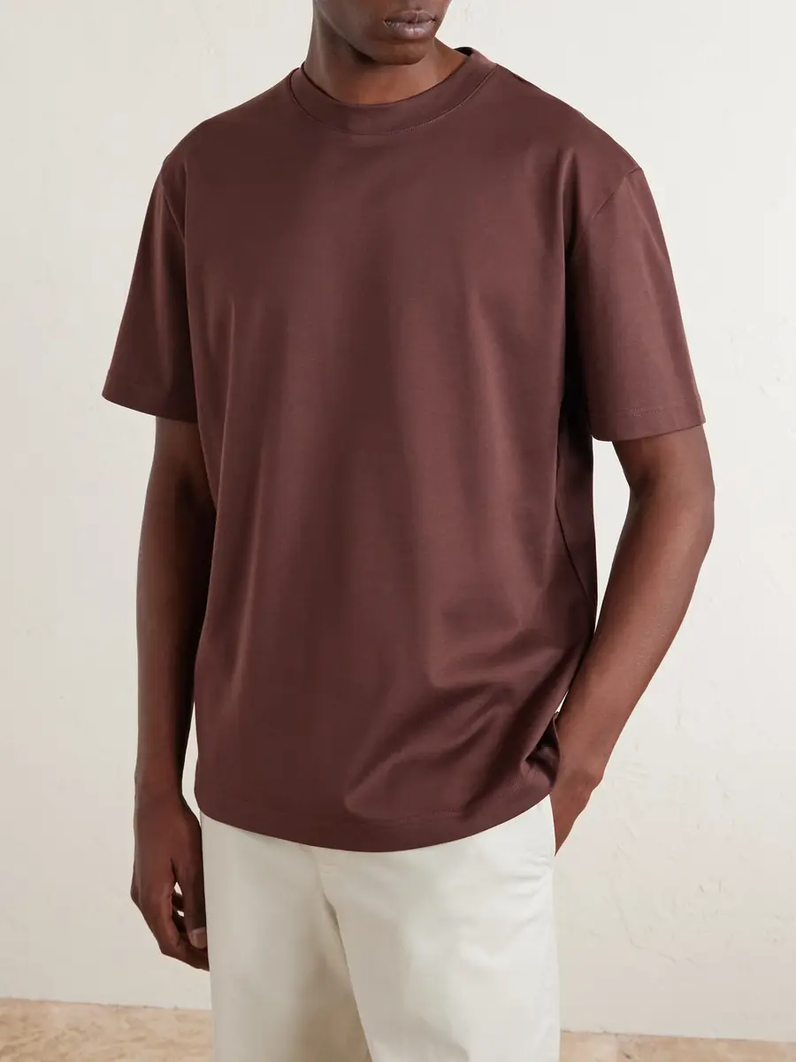 Loro Piana Ray Cotton-Jersey T-Shirt - Men | Thumbnail 3 Loro Piana Ray Cotton-Jersey T-Shirt - Men | Thumbnail 3