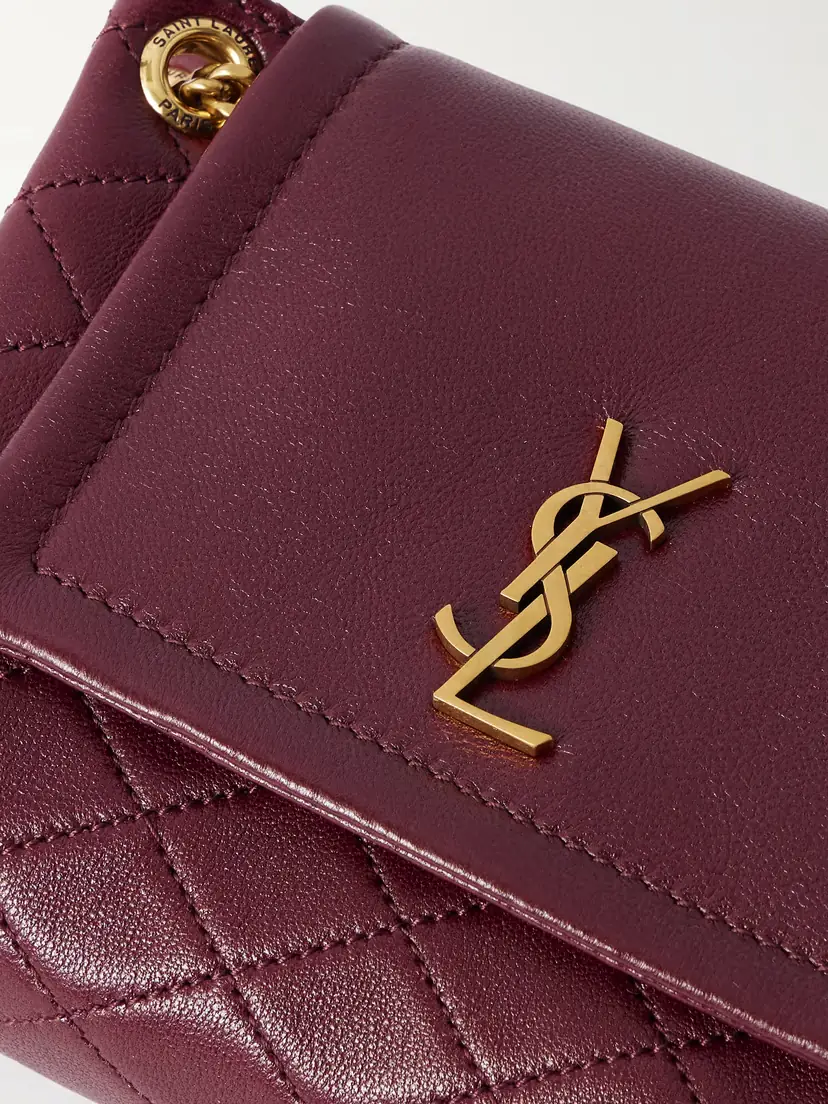 Saint Laurent Nolita Mini Quilted Leather Shoulder Bag | Thumbnail 4 Saint Laurent Nolita Mini Quilted Leather Shoulder Bag | Thumbnail 4