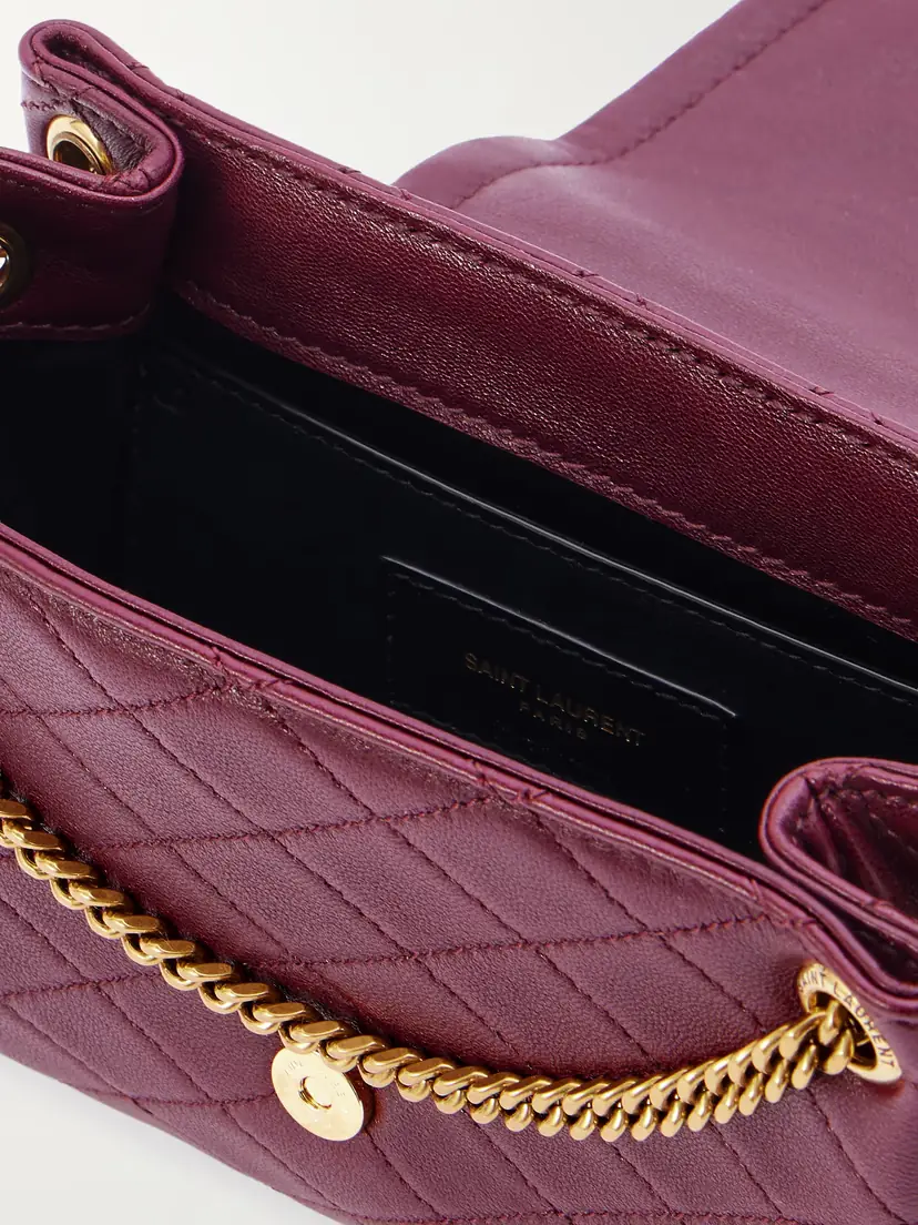 Saint Laurent Nolita Mini Quilted Leather Shoulder Bag | Thumbnail 5 Saint Laurent Nolita Mini Quilted Leather Shoulder Bag | Thumbnail 5