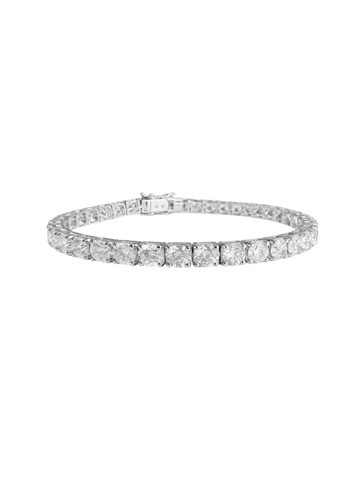 10.10ct Diamond 18K Gold Tennis Bracelet