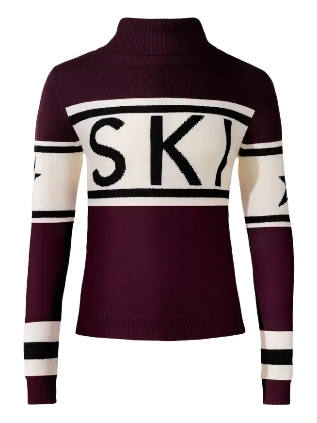 Schild SKI Intarsia Turtleneck Sweater Schild SKI Intarsia Turtleneck Sweater