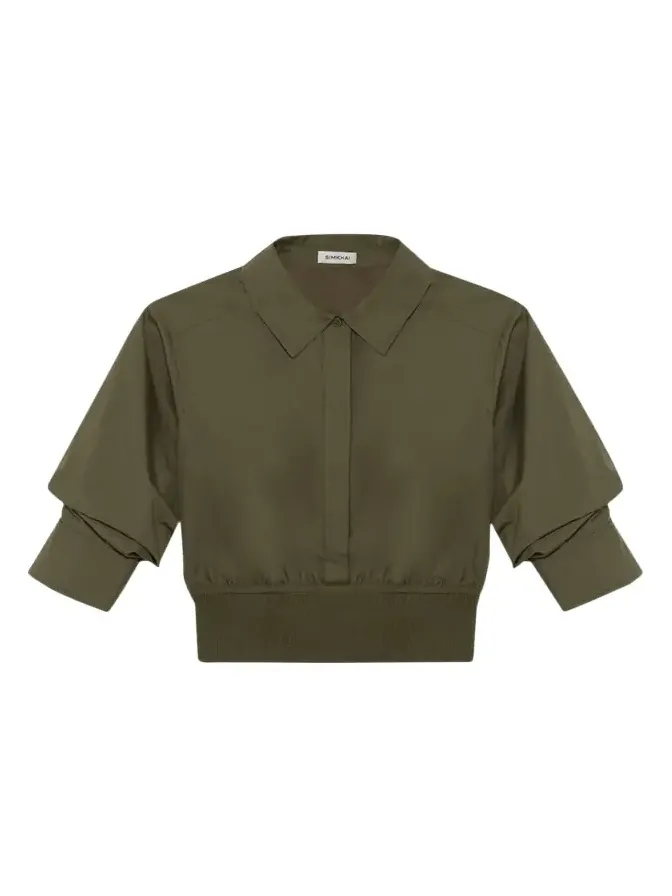 Stiles Knit Cotton Shirt Stiles Knit Cotton Shirt