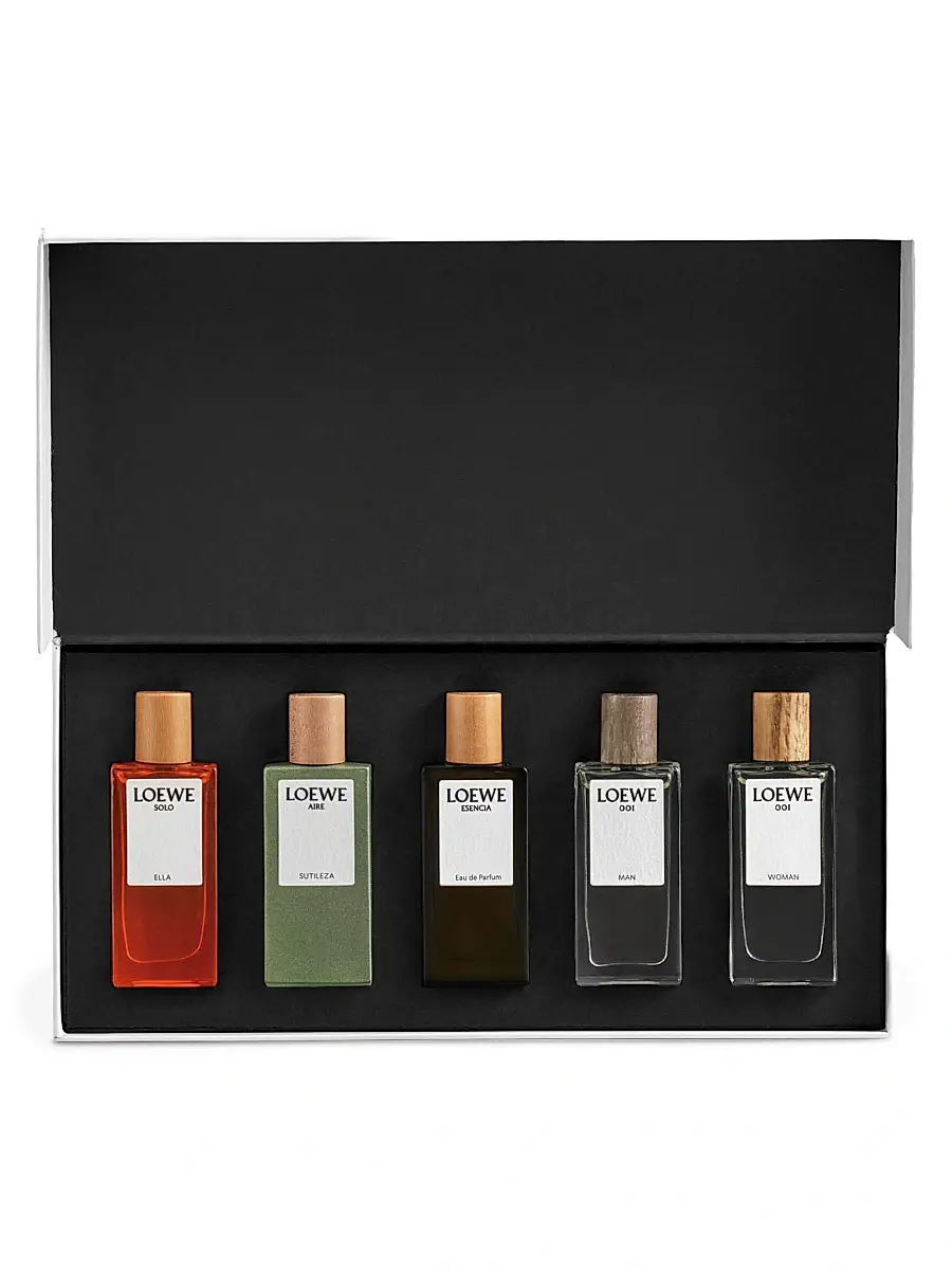 LOEWE PERFUMES Botanical Rainbow Miniatures 5-Piece Fragrance Discovery Set | Thumbnail 2 LOEWE PERFUMES Botanical Rainbow Miniatures 5-Piece Fragrance Discovery Set | Thumbnail 2