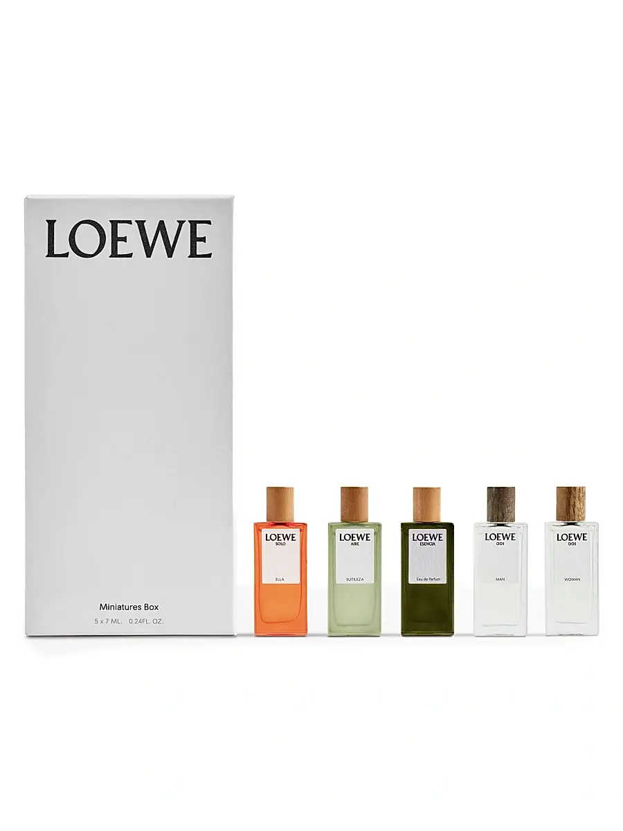 LOEWE PERFUMES Botanical Rainbow Miniatures 5-Piece Fragrance Discovery Set