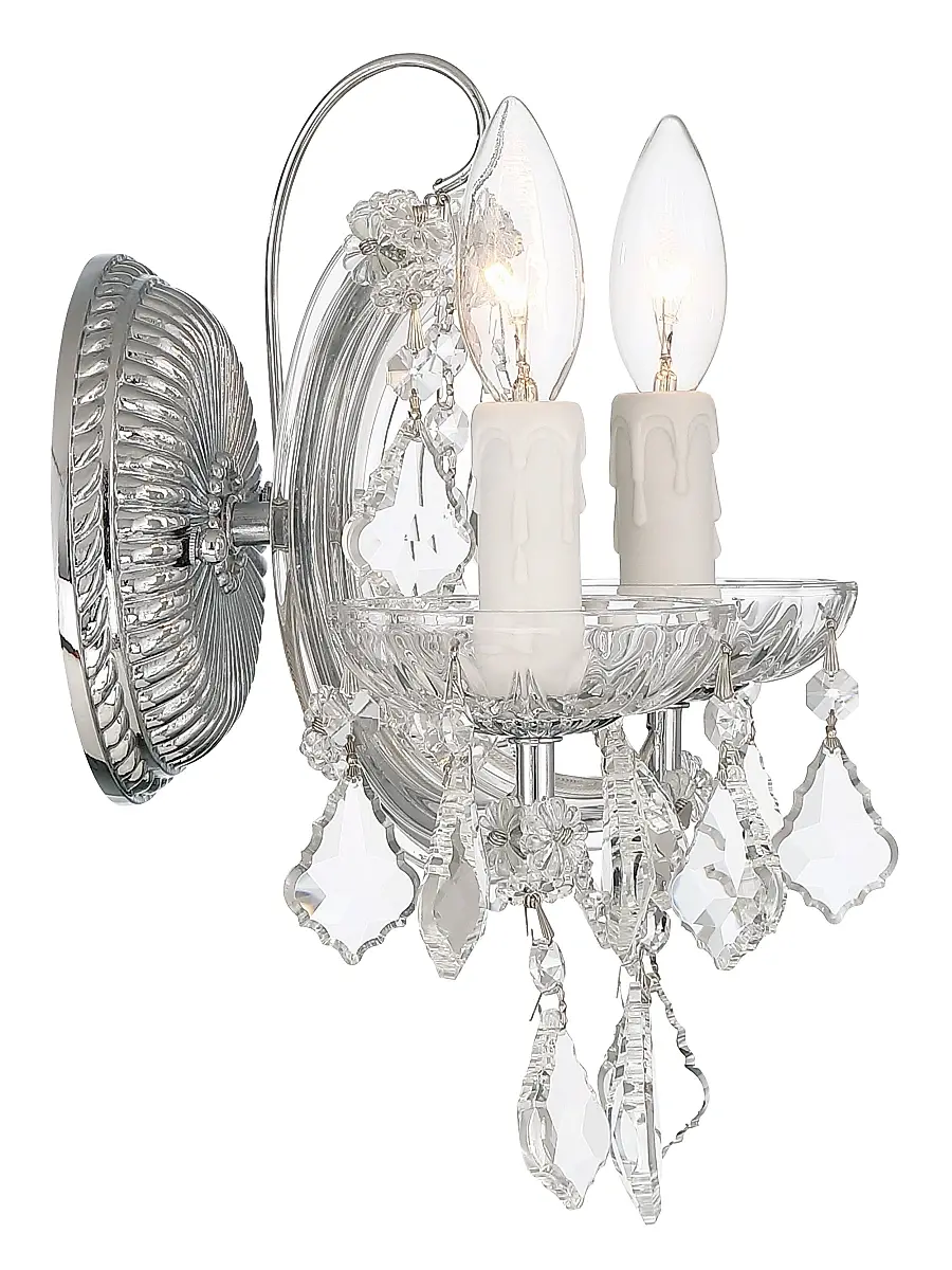 Crystorama Maria Theresa 2-Light Crystal Wall Mount | Thumbnail 4 Crystorama Maria Theresa 2-Light Crystal Wall Mount | Thumbnail 4