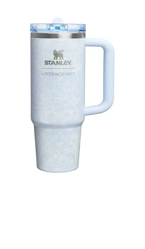 STANLEY x LoveShackFancy The Quencher Protour Flip Straw Tumbler 30oz | Image 1 STANLEY x LoveShackFancy The Quencher Protour Flip Straw Tumbler 30oz | Image 1