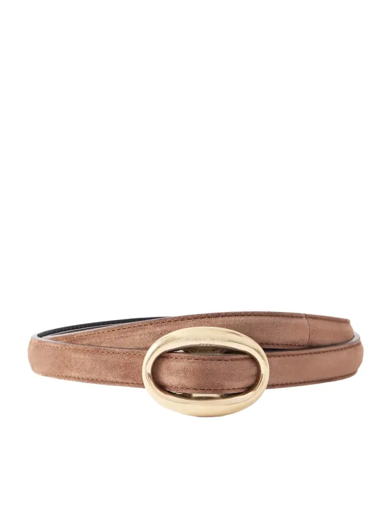 Saint Laurent Suede Waist Belt | Image 1 Saint Laurent Suede Waist Belt | Image 1