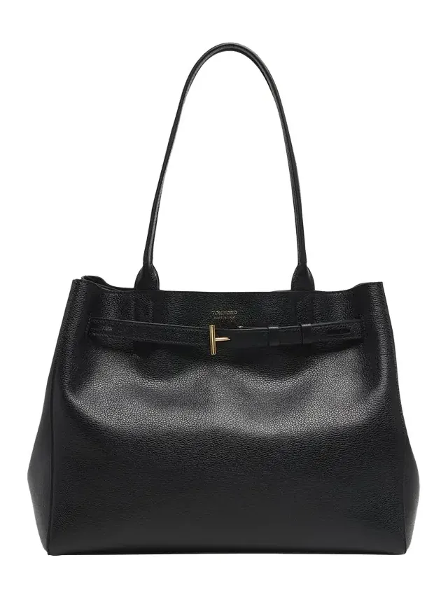 Audrey Medium Tote Bag in Grain Leather