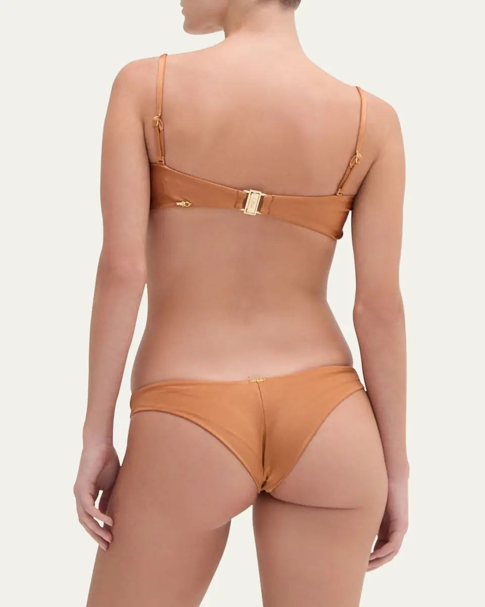 PatBO Jersey Sands Low-Rise Bikini Bottoms | Thumbnail 3