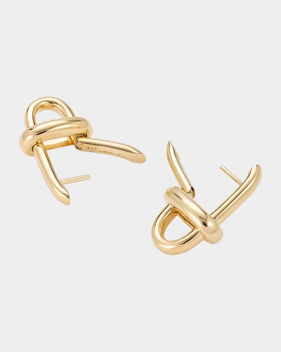Pomellato Iconica 18K Yellow Gold Link Earrings | Thumbnail 7 Pomellato Iconica 18K Yellow Gold Link Earrings | Thumbnail 7