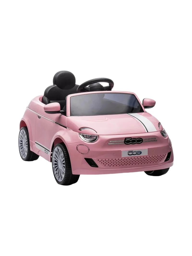Best Ride on Cars Unisex ​Fiat 500 12V Electric Ride-On Car