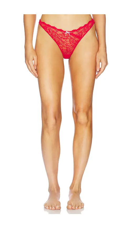 Fleur du Mal Bianca Lace Thong | Image 1 Fleur du Mal Bianca Lace Thong | Image 1