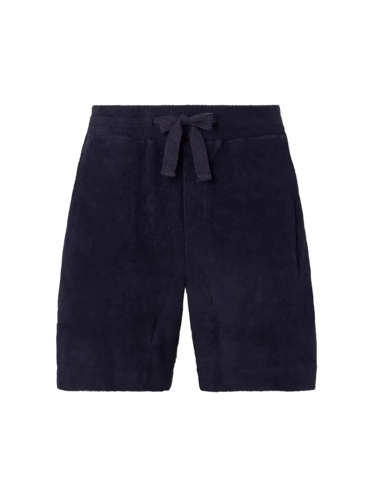 Orlebar Brown Trevone Straight-Leg Organic Cotton-Terry Drawstring Shorts - Men | Image 1 Orlebar Brown Trevone Straight-Leg Organic Cotton-Terry Drawstring Shorts - Men | Image 1