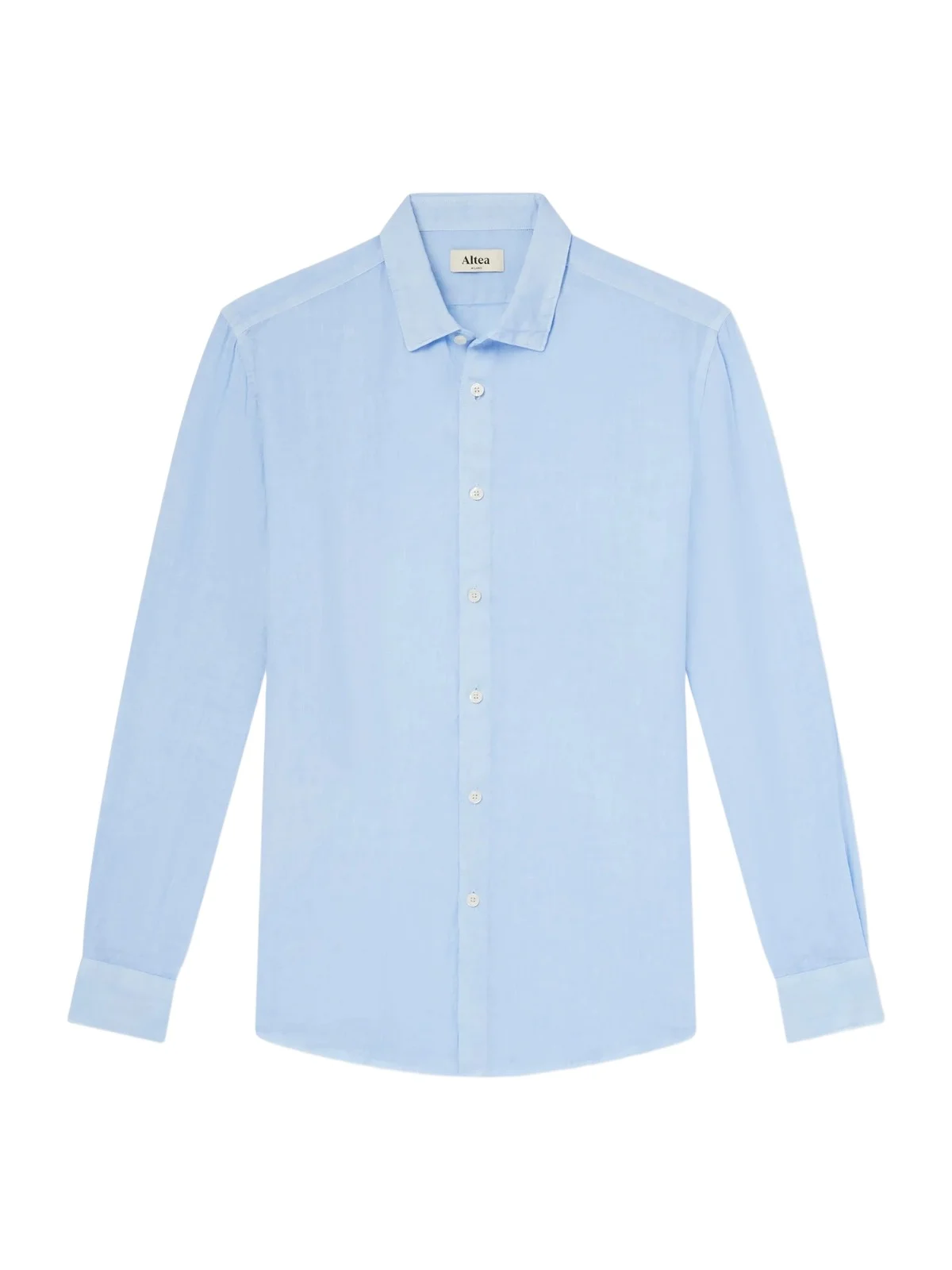 Garment-Dyed Linen Shirt - Men Garment-Dyed Linen Shirt - Men