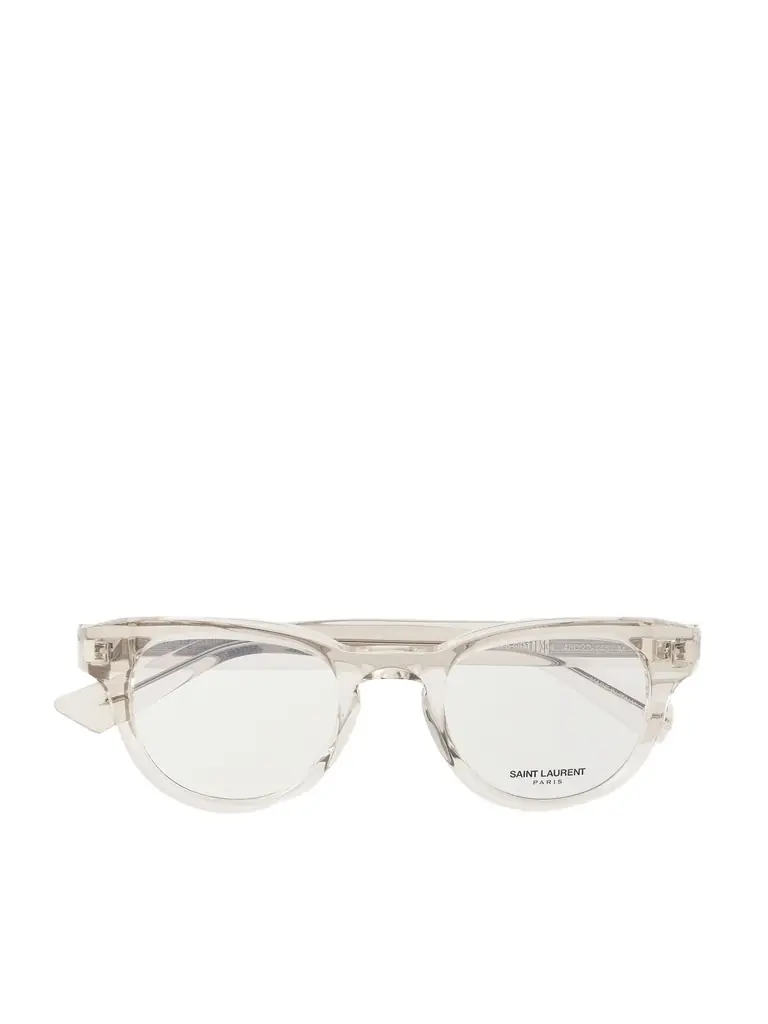 Saint Laurent SL 876 Round-Frame Acetate Optical Glasses - Men | Image 1 Saint Laurent SL 876 Round-Frame Acetate Optical Glasses - Men | Image 1