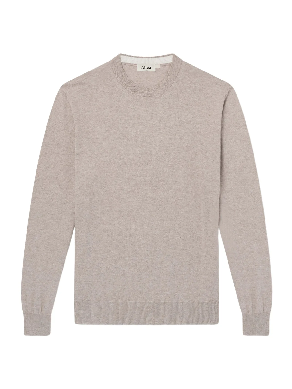 Cotton and Cashmere-Blend Sweater - Men Cotton and Cashmere-Blend Sweater - Men