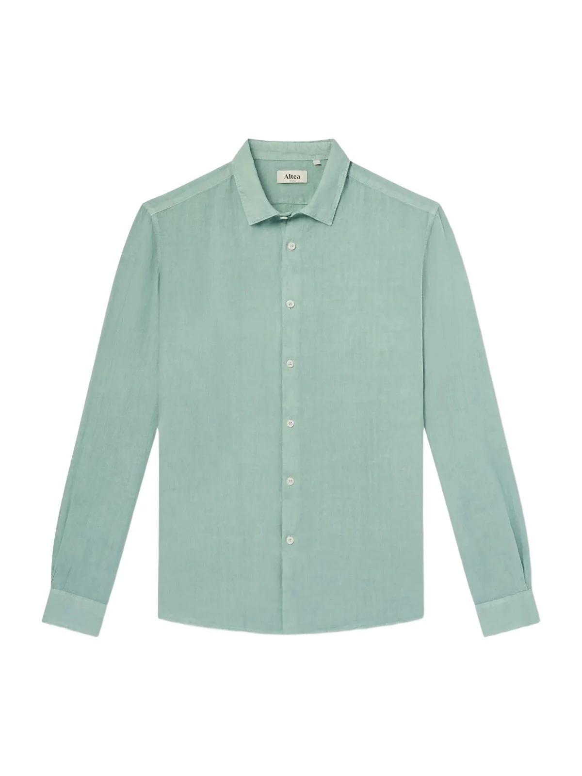 Garment-Dyed Linen Shirt - Men Garment-Dyed Linen Shirt - Men
