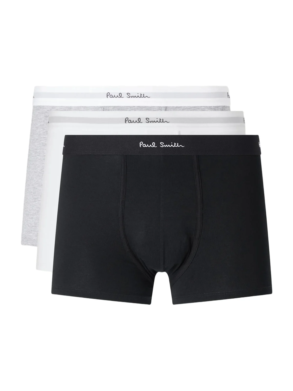 Three-Pack Stretch Organic Cotton-Jersey Boxer Briefs - Men Three-Pack Stretch Organic Cotton-Jersey Boxer Briefs - Men