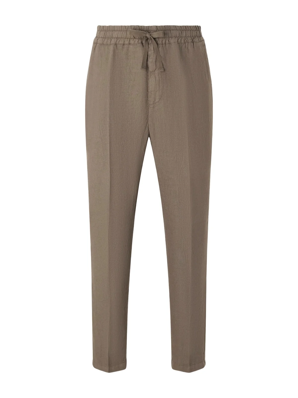 Mattia Straight-Leg Linen Drawstring Trousers - Men Mattia Straight-Leg Linen Drawstring Trousers - Men
