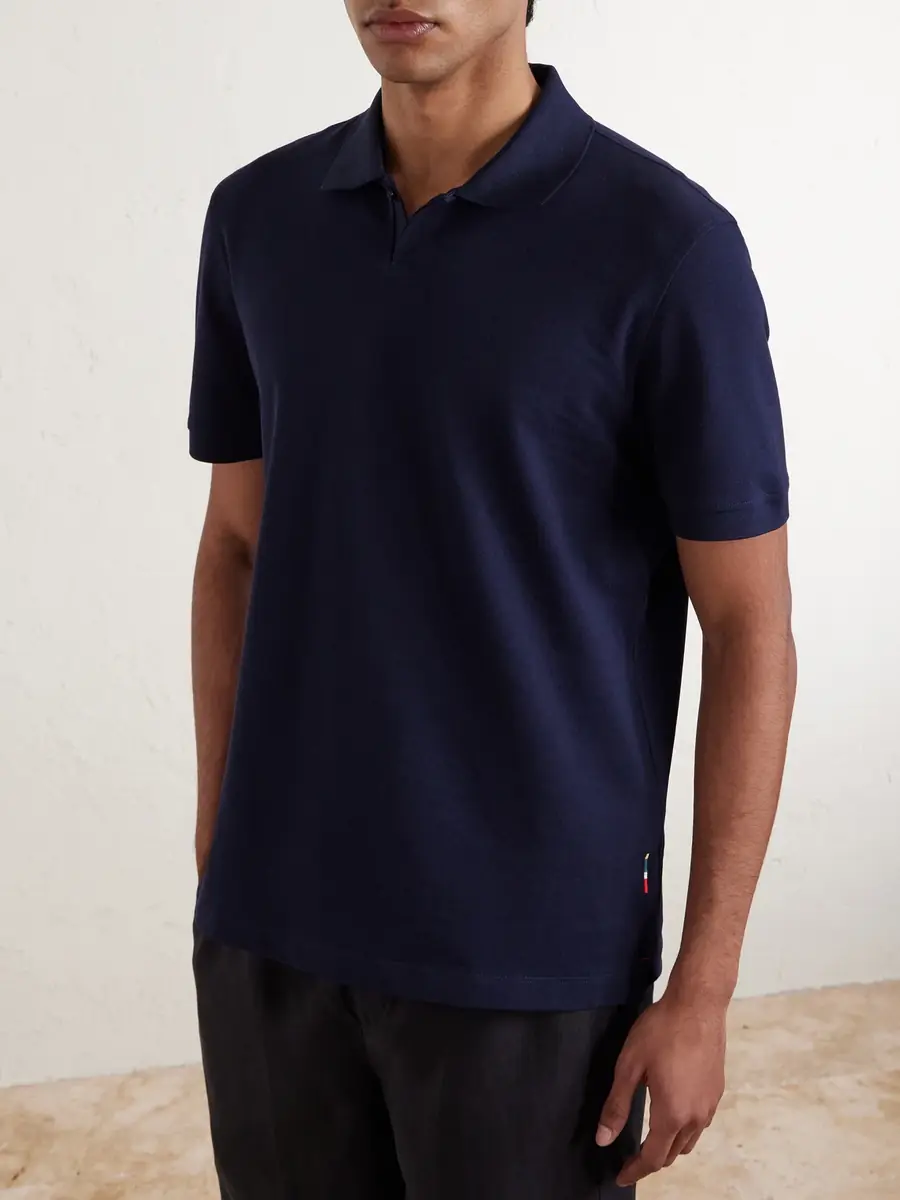 Orlebar Brown Bruno Organic Cotton-Piqué Polo Shirt - Men | Thumbnail 3 Orlebar Brown Bruno Organic Cotton-Piqué Polo Shirt - Men | Thumbnail 3