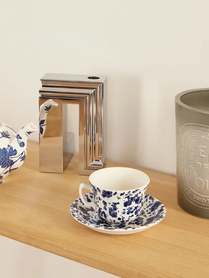 Ralph Lauren Home + Burleigh Painted Earthenware Teacup And Saucer Set | Thumbnail 2 Ralph Lauren Home + Burleigh Painted Earthenware Teacup And Saucer Set | Thumbnail 2