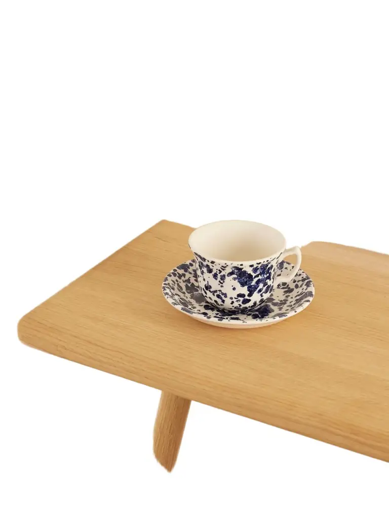 Ralph Lauren Home + Burleigh Painted Earthenware Teacup And Saucer Set