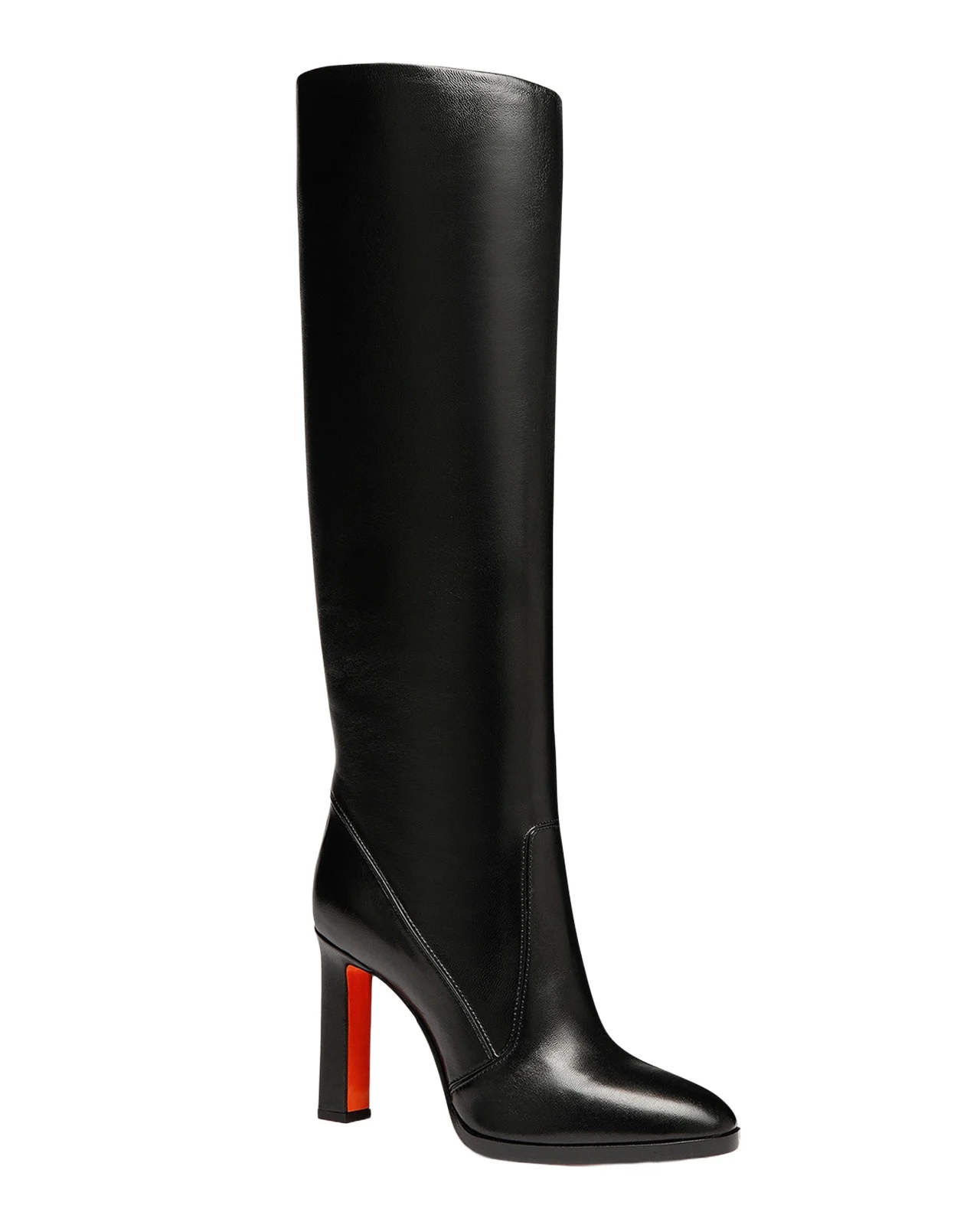 Andy Leather Stiletto Knee Boots Andy Leather Stiletto Knee Boots