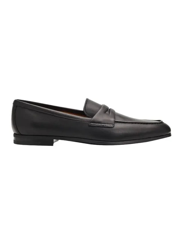 Men's Milton Calf Leather Penny Loafers Men's Milton Calf Leather Penny Loafers