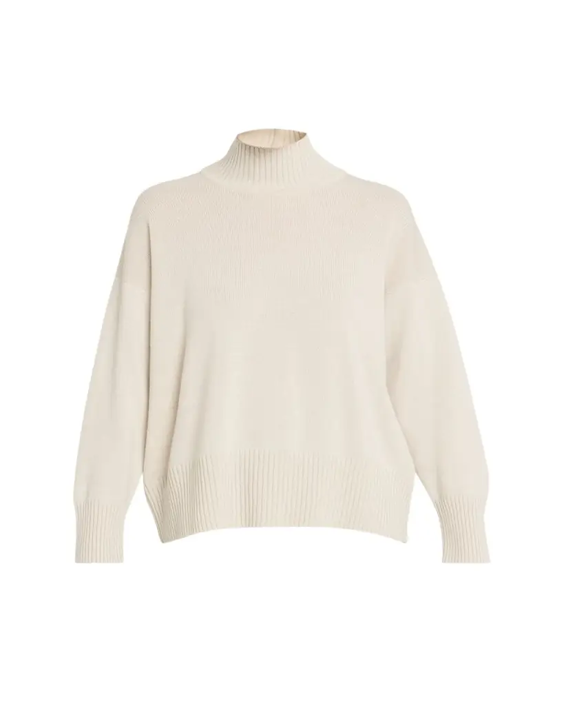 Eskandar Cashmere Small Long Sleeve High Neck Sweater - Mid Length | Image 1 Eskandar Cashmere Small Long Sleeve High Neck Sweater - Mid Length | Image 1
