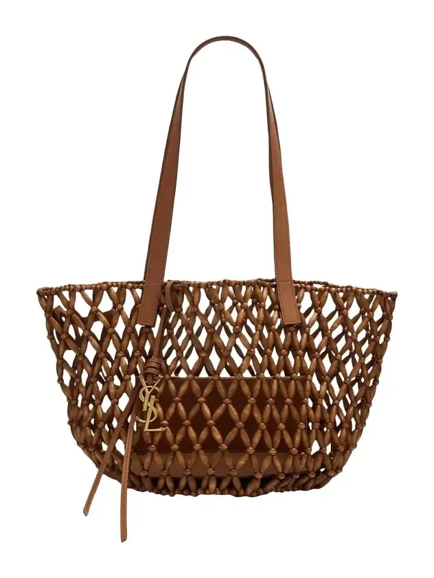 Panier Small Open-Work Bead Shoulder Bag Panier Small Open-Work Bead Shoulder Bag