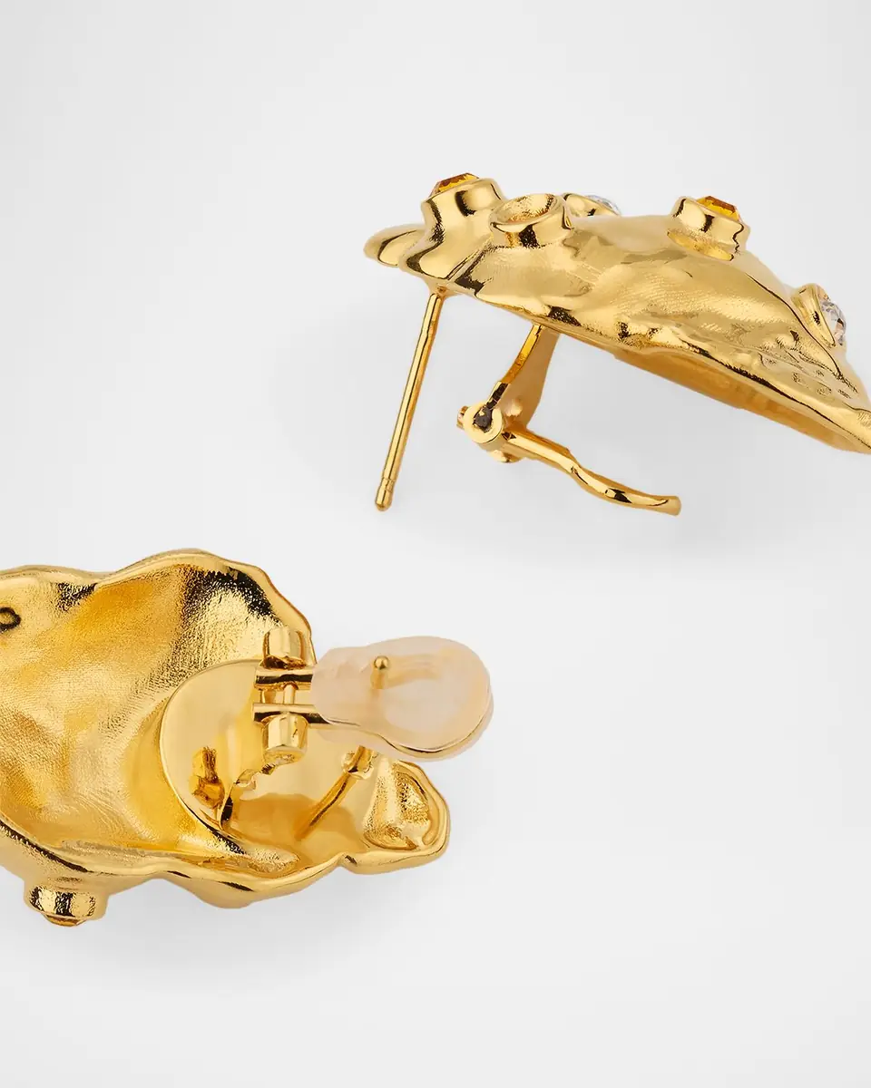 Oscar de la Renta Seashell Stud Earrings | Thumbnail 7 Oscar de la Renta Seashell Stud Earrings | Thumbnail 7