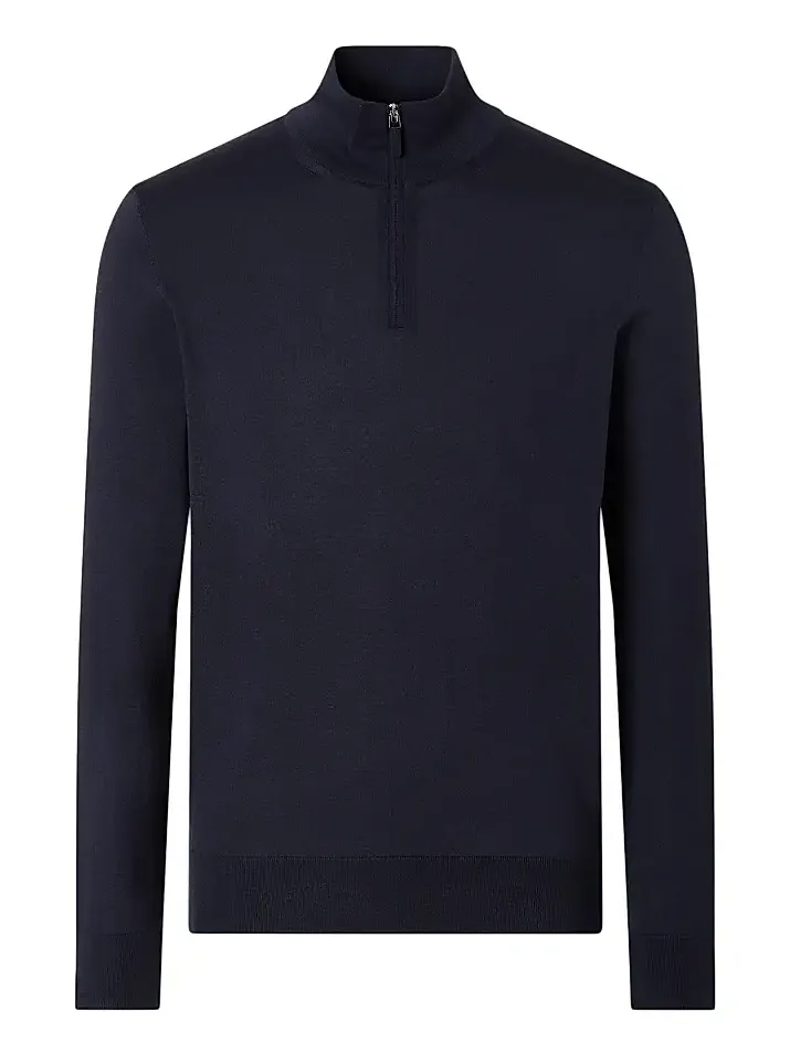 Men's Cashseta Zip Mockneck Sweater