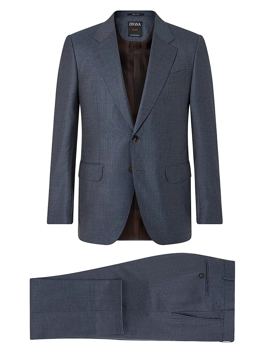 Zegna Men's Centoventimila Wool Suit | Thumbnail 2 Zegna Men's Centoventimila Wool Suit | Thumbnail 2