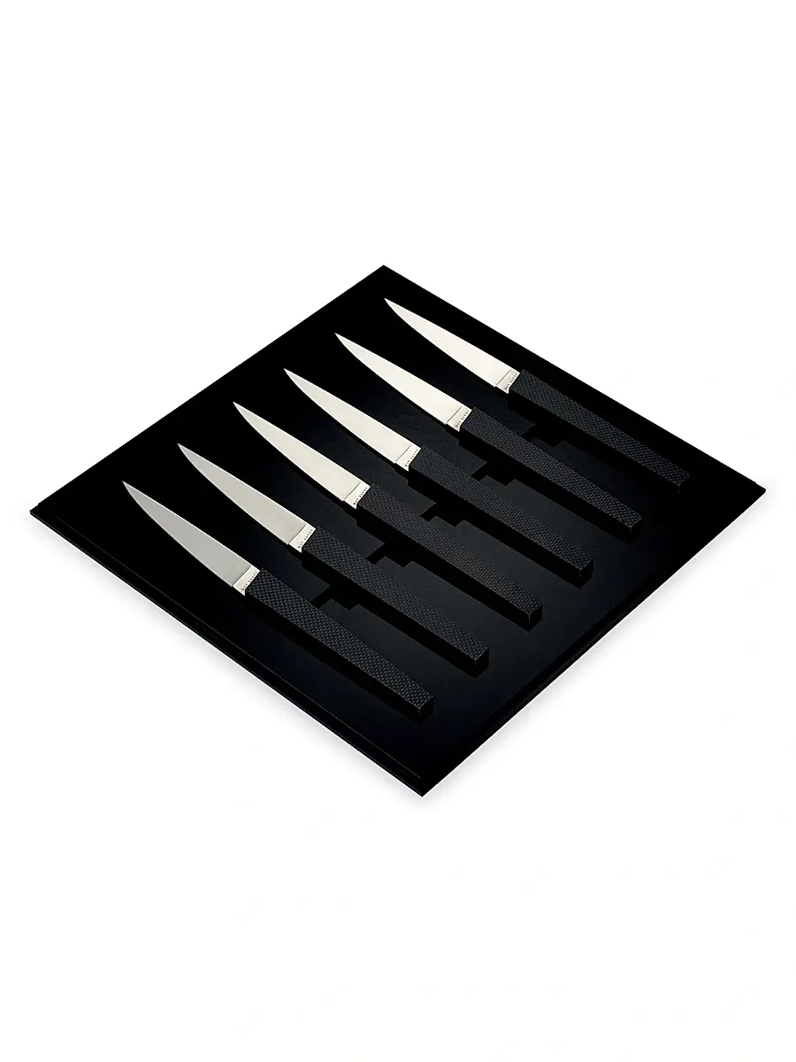 Tarrerias Bonjean Guy Savoy 6-Piece Ulu & Savik Table Knife Set | Thumbnail 2 Tarrerias Bonjean Guy Savoy 6-Piece Ulu & Savik Table Knife Set | Thumbnail 2