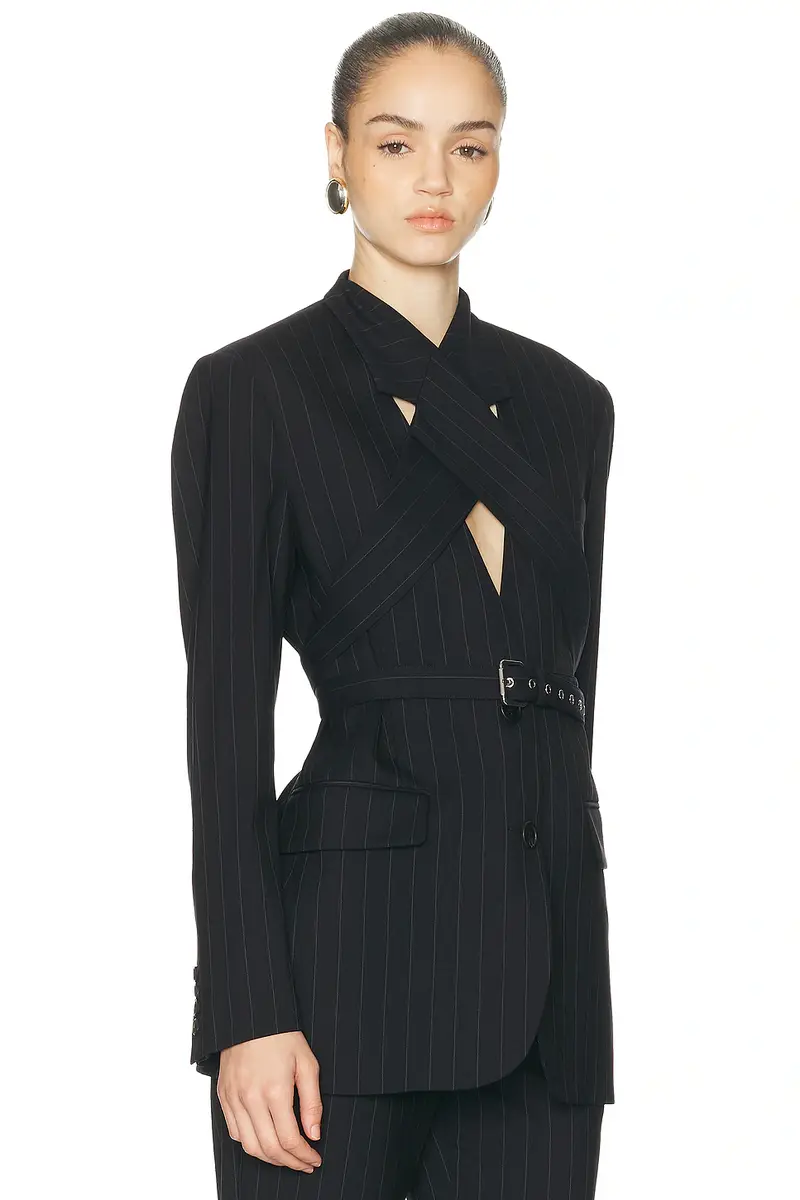 Monse Harness Tailored Blazer | Thumbnail 2